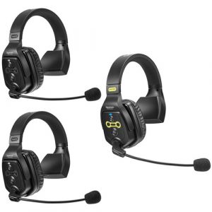 WiTalk WT3S | 3-Person Full-Duplex Wireless Intercom Headset System